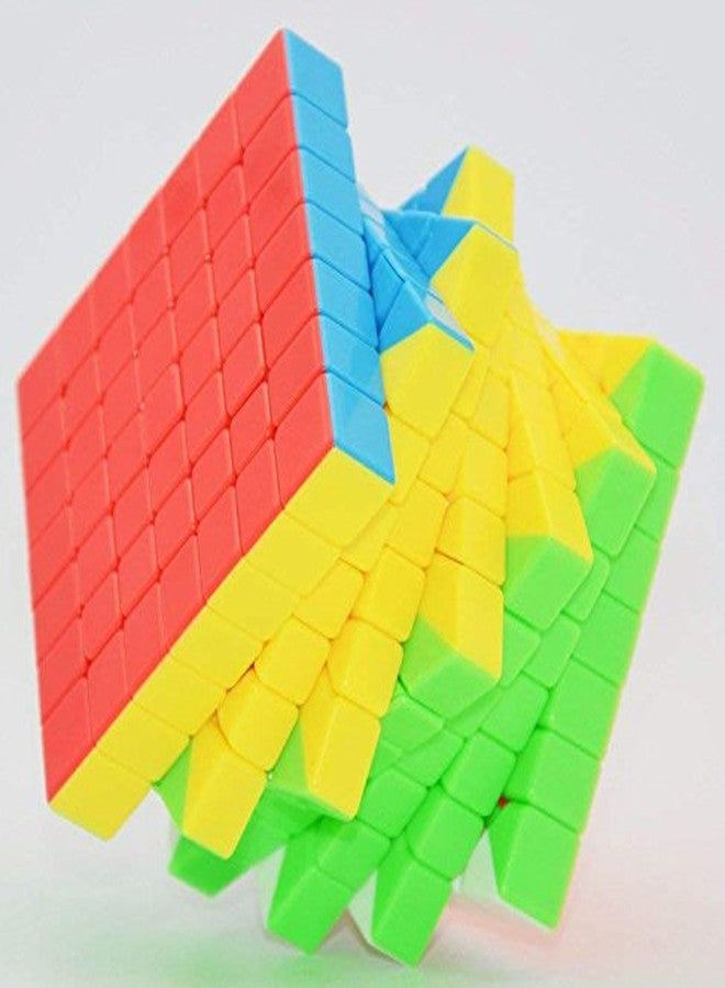 KITMEER 7X7X7 Stickerless Smooth Play Speed Cube Speedy Stress Buster Brainstorming Puzzle for Kids & Adults - Image 3